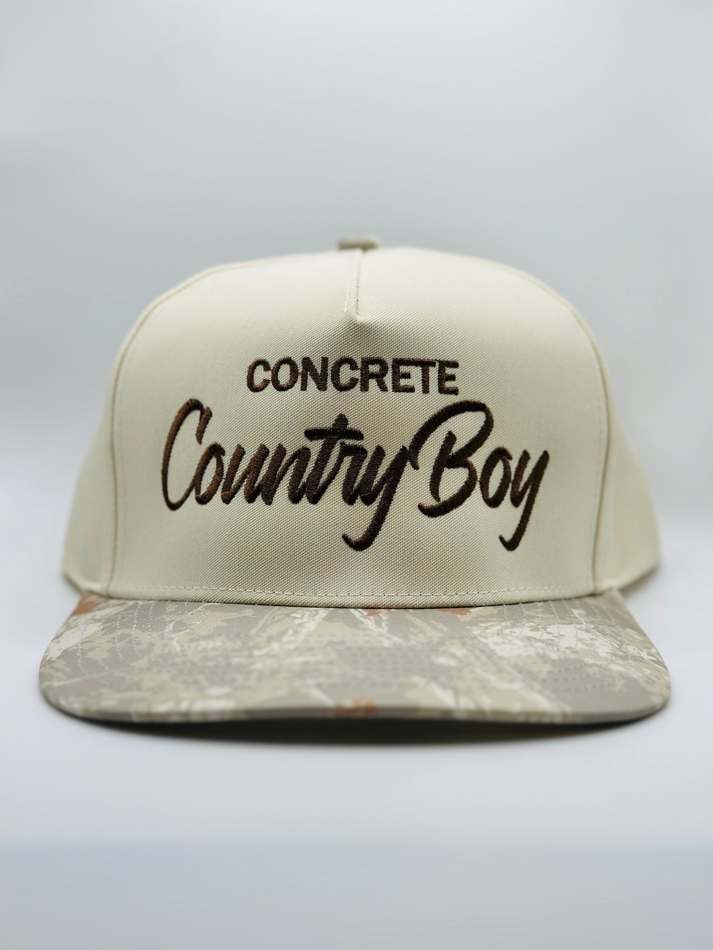 Concrete CountryBoy Camo Bill