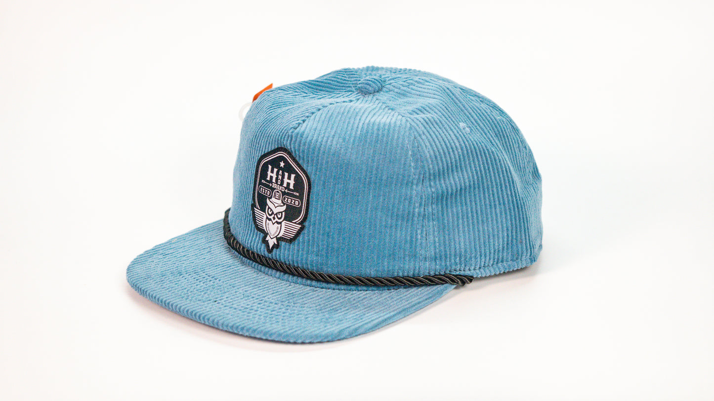 Low Profile Thick Corduroy Snapback Rope Hats