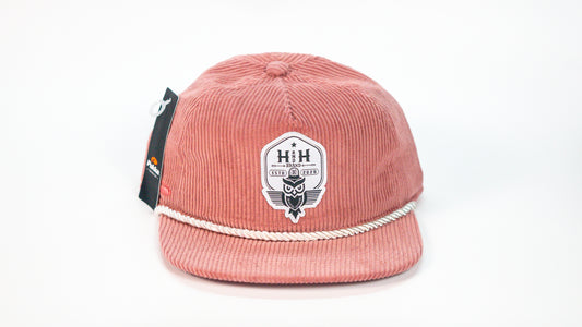 Low Profile Thick Corduroy Snapback Rope Hats