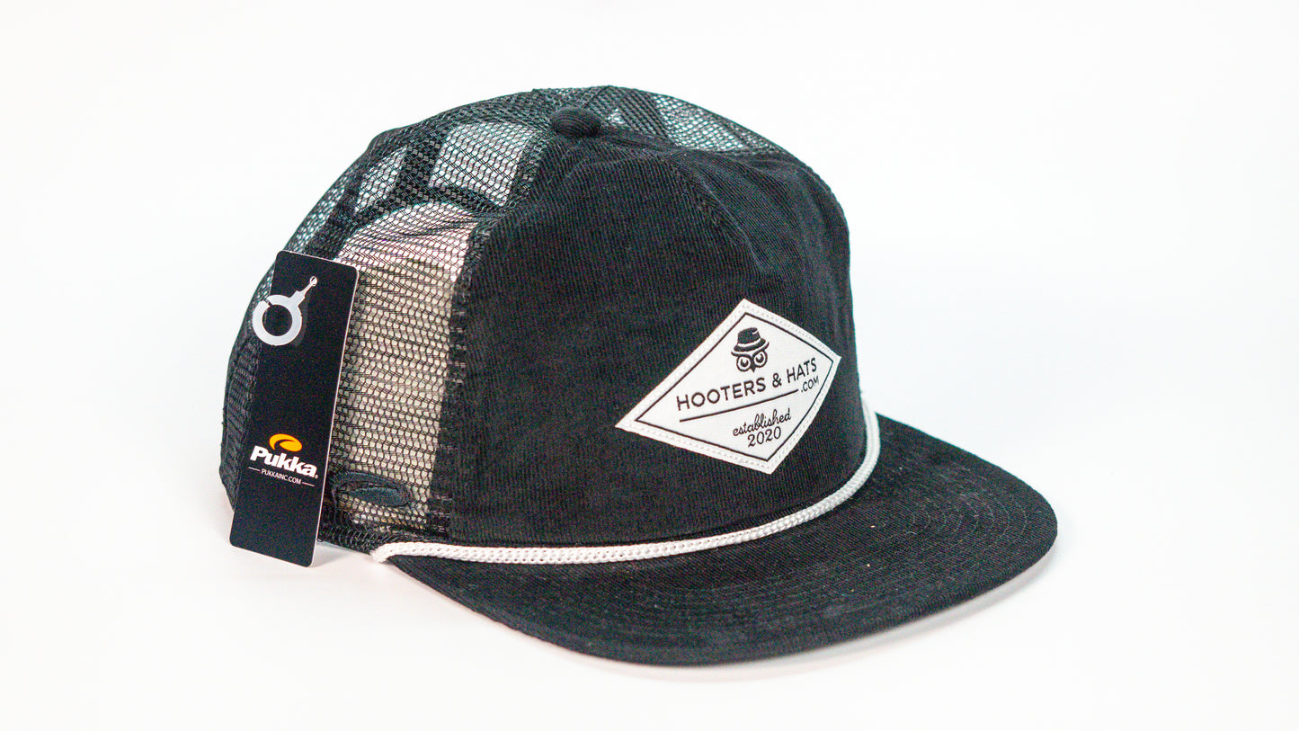 Low Profile Thin Corduroy Snapback Rope Hats