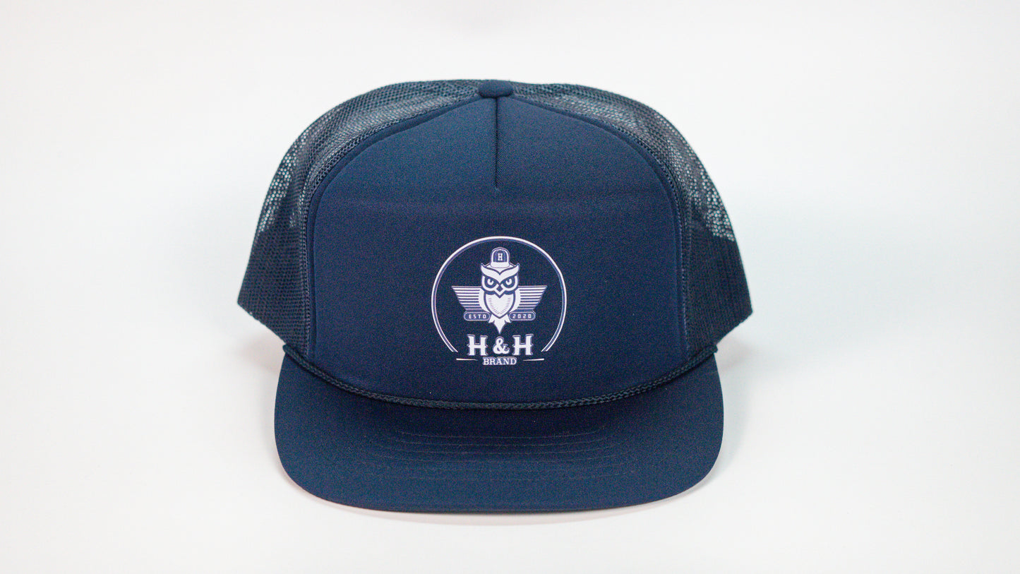 High Profile Foam Trucker Rope Snapback Hat