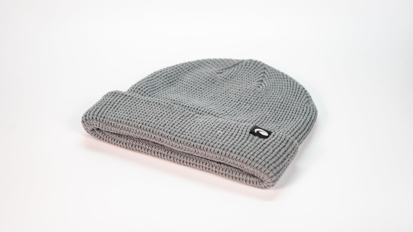 Waffle Knit Tag Logo Beanie